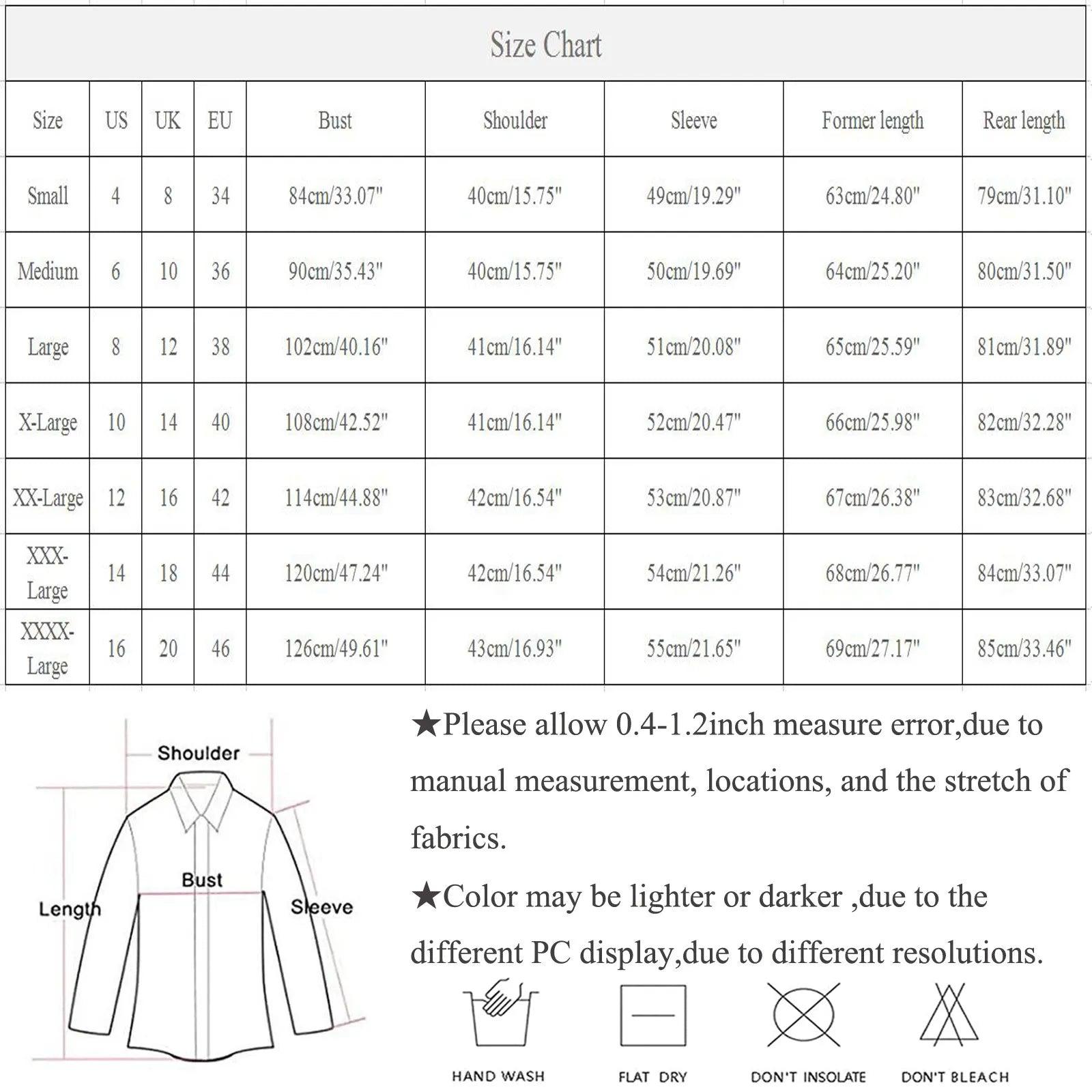 Fashion Blouse Long Sleeve Shirt Jacket Cardigan Cover-Up Top Outwear Carauana Store