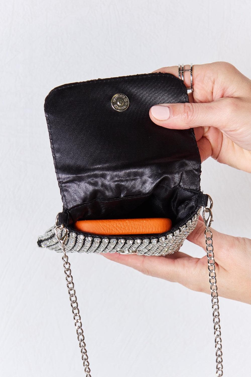 Forever Link Rhinestone Mini Crossbody Bag Carauana Store