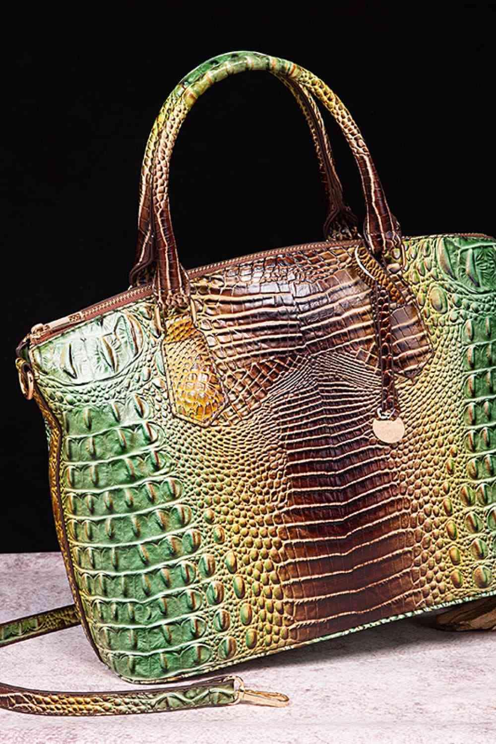 Gradient PU Leather Handbag Carauana Store