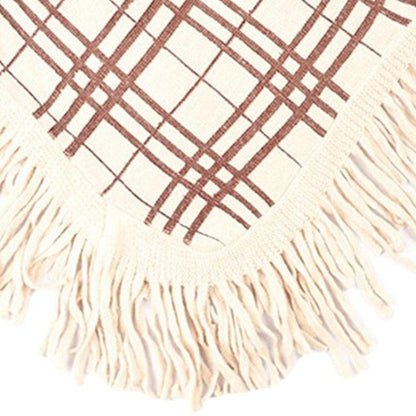 Knitted Shawl Women Warm Tassel Pullover Imitation Cashmere Carauana Store