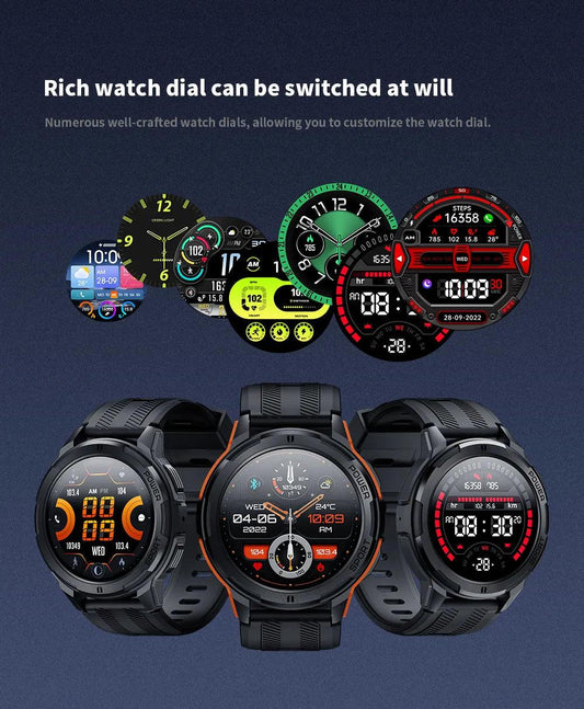 LEMFO Inspire SmartWatch Men AMOLED|Your Ultimate Wellness Companion Awaits Carauana Store