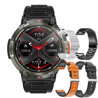 LEMFO Smartwatch With Flash Light 500Lumin S100 Men Women|Your Ultimate Fitness Companion Carauana Store