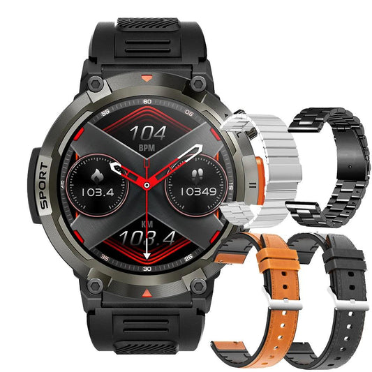 LEMFO Smartwatch With Flash Light 500Lumin S100 Men Women|Your Ultimate Fitness Companion Carauana Store
