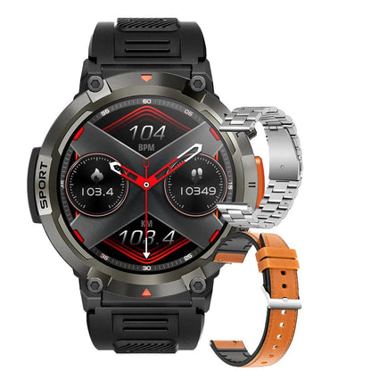 LEMFO Smartwatch With Flash Light 500Lumin S100 Men Women|Your Ultimate Fitness Companion Carauana Store