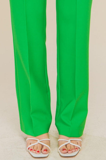 LOVE TREE High Waist Straight Pants Carauana Store