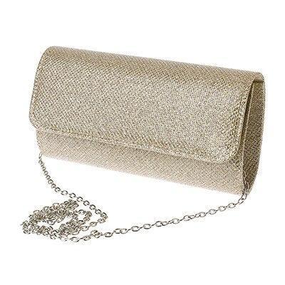 Ladies Handbag Wedding Luxury Chain Crossbody Bags Gold Silver Evening Party Clutch and Purse Female Carauana Store