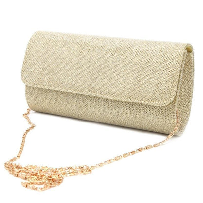 Ladies Handbag Wedding Luxury Chain Crossbody Bags Gold Silver Evening Party Clutch and Purse Female Carauana Store