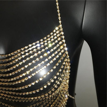 Lady Sexy Backless Party Cropped Top 2023 Carauana Store
