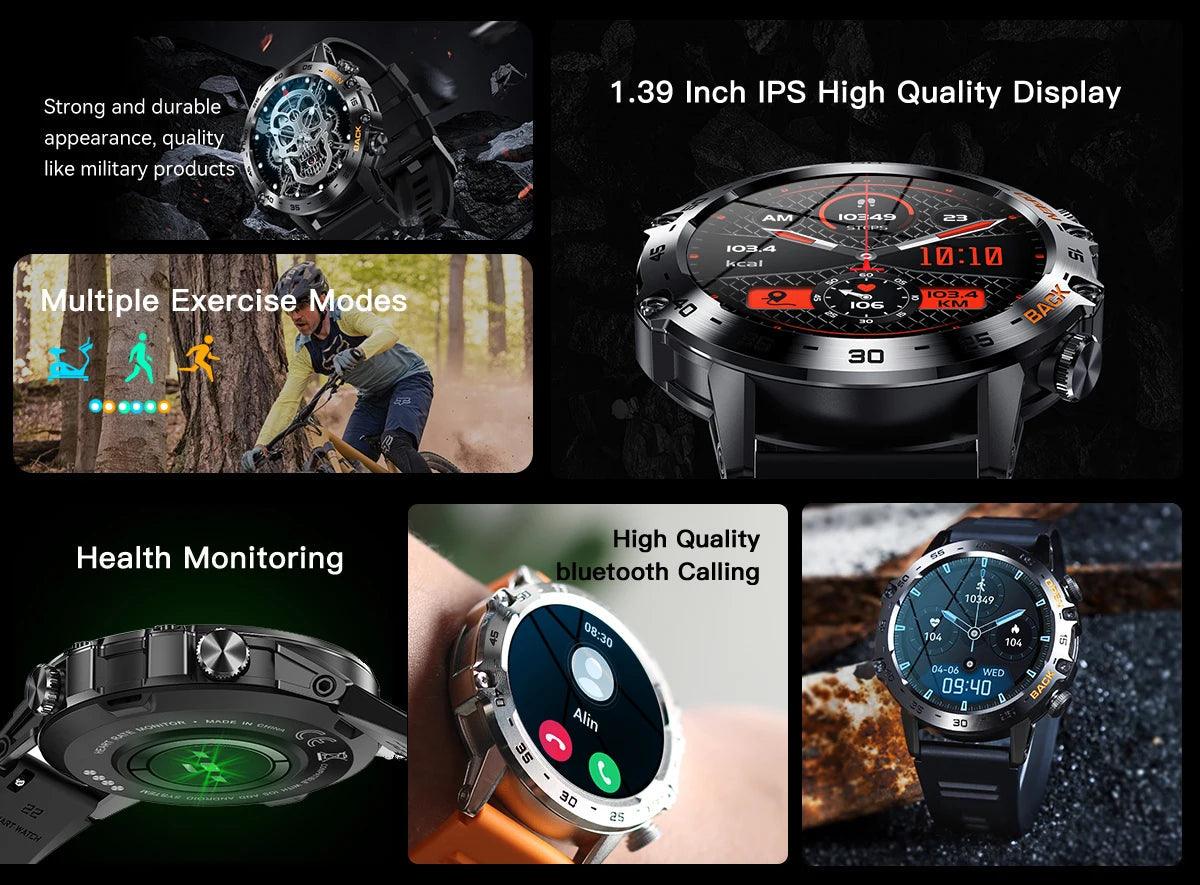 Lemfo Alfa Pro Smartwatch: Elevate Your Lifestyle with Ultimate Connectivity and Health Monitoring Carauana Store