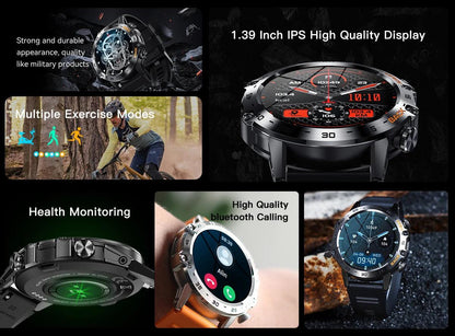 Lemfo Alfa Pro Smartwatch: Elevate Your Lifestyle with Ultimate Connectivity and Health Monitoring Carauana Store