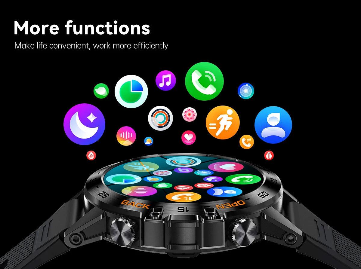 Lemfo Alfa Pro Smartwatch: Elevate Your Lifestyle with Ultimate Connectivity and Health Monitoring Carauana Store