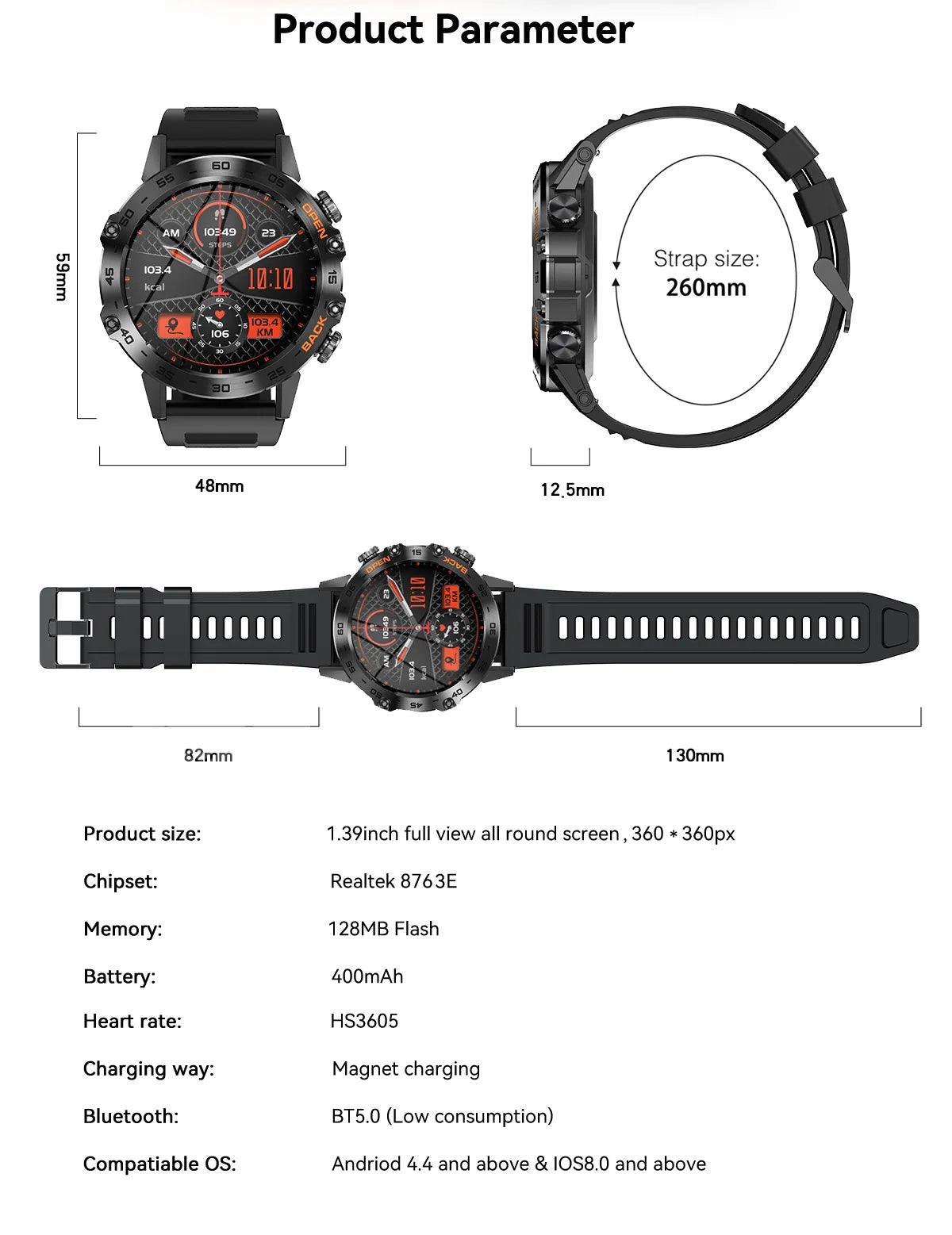 Lemfo Alfa Pro Smartwatch: Elevate Your Lifestyle with Ultimate Connectivity and Health Monitoring Carauana Store