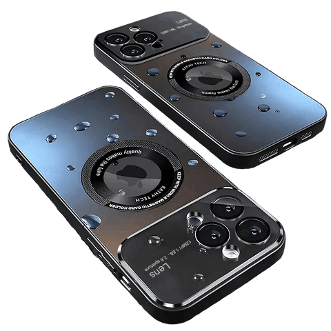 Luxury Matte Magnetic MagSafe iPhone Case with Lens Protector