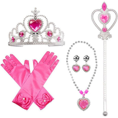 Movie Barbie Cosplay Girls Dress Long Style Lattice Sling Princess Dress For 3-10Years Kids Carauana Store