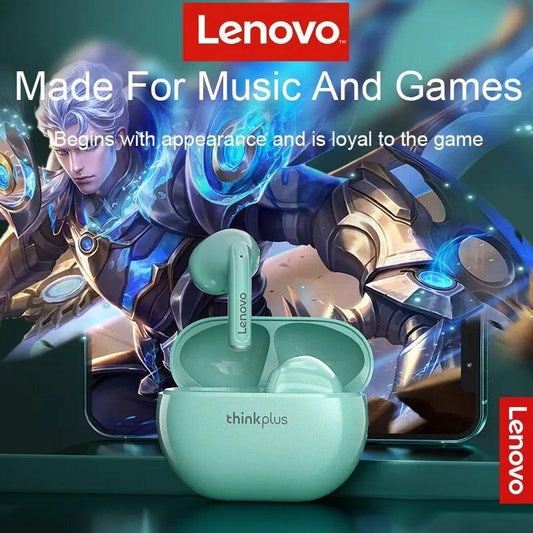 Premium Wireless Bluetooth Headset by Lenovo: In-Ear, Noise-Canceling Carauana Store