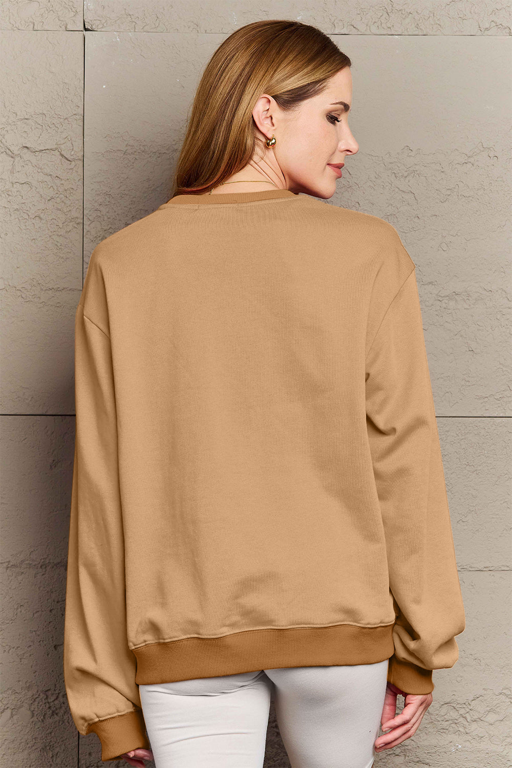 Simply Love Full Size IN MY LOVER ERA Round Neck Sweatshirt Carauana Store