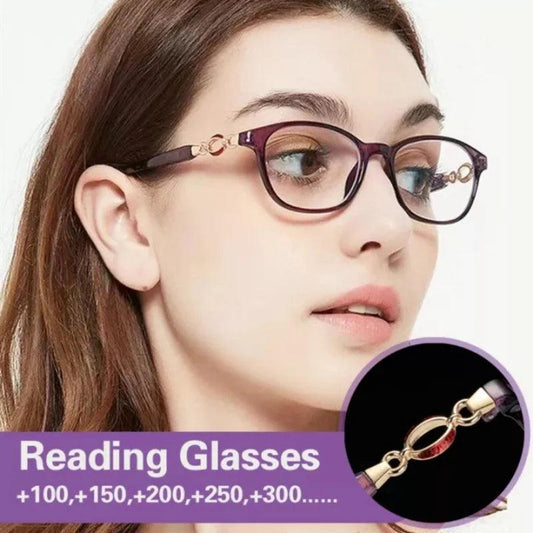 Trendy Multi-Focus Reading Glasses for Women | Anti-Blue Light & Bifocal | Stylish Eyewear Carauana Store