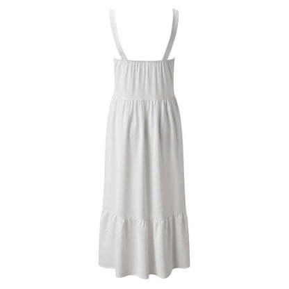 Weeding White Lace Dress Carauana Store