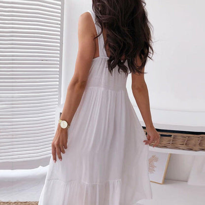 Weeding White Lace Dress Carauana Store