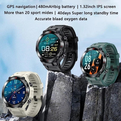 XIAOMI Elegance GPS Smart Watch Sports Fitness Carauana Store