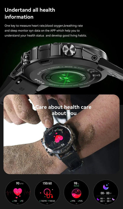 Xiaomi Bluetooth Call Smart Watch Men Carauana Store
