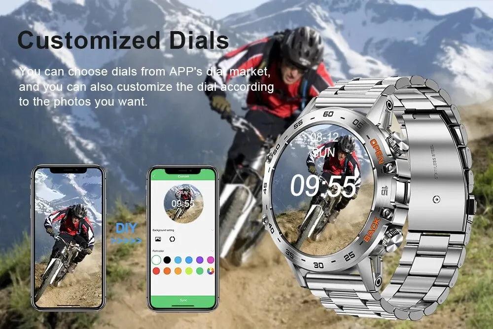 Xiaomi Bluetooth Call Smart Watch Men Carauana Store
