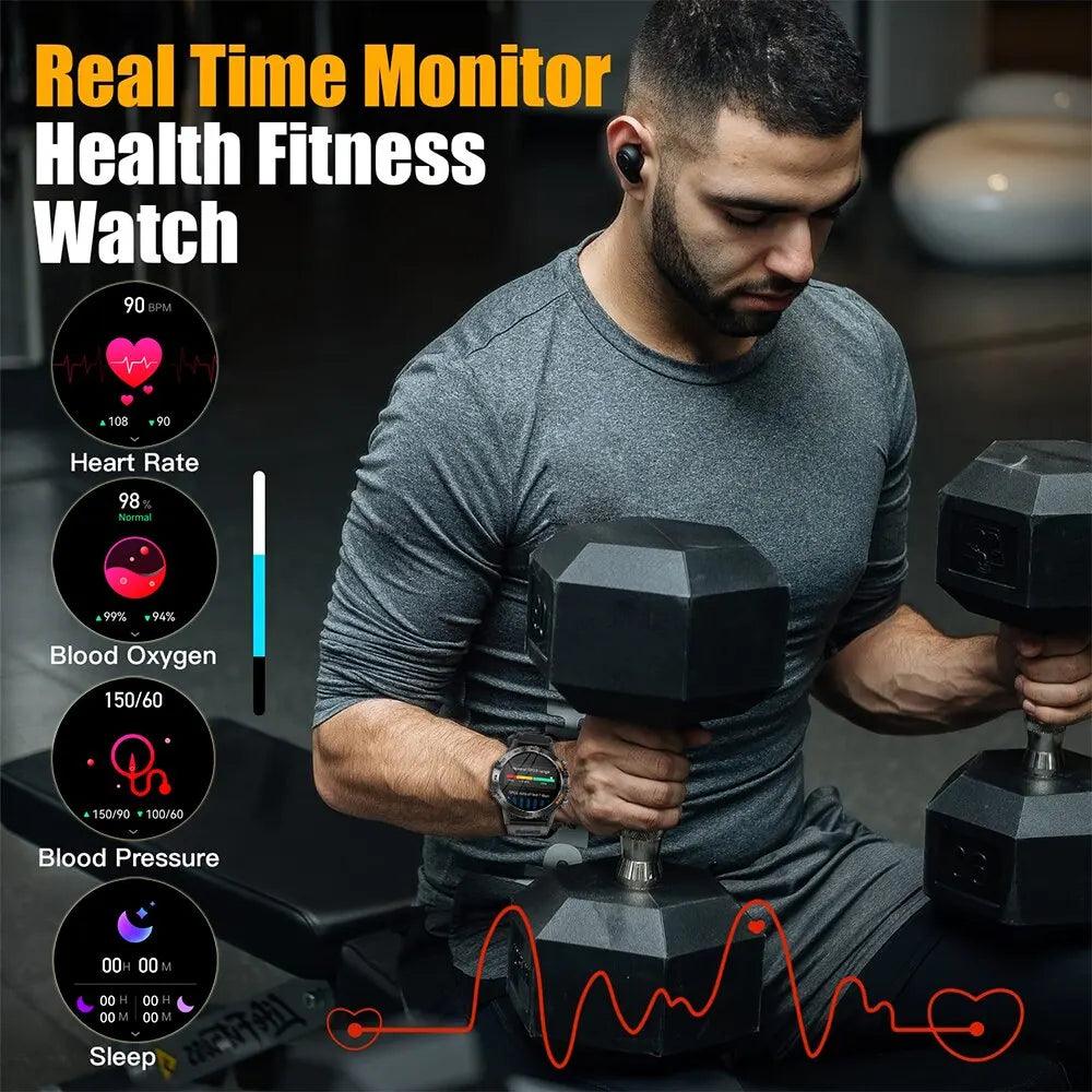 Xiaomi Bluetooth Call Smart Watch Men Carauana Store