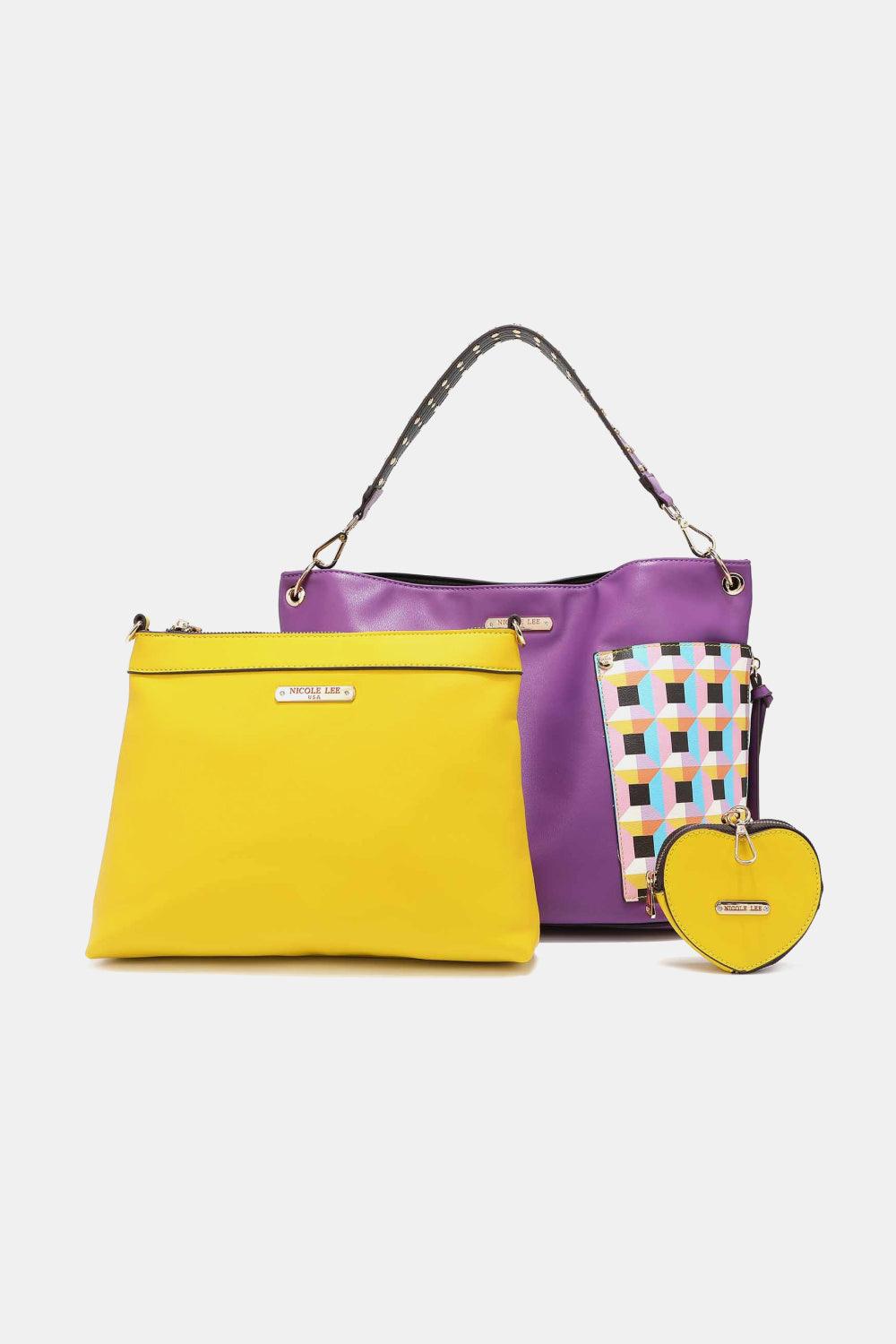 Nicole Lee USA Quihn 3-Piece Handbag Set Carauana Store
