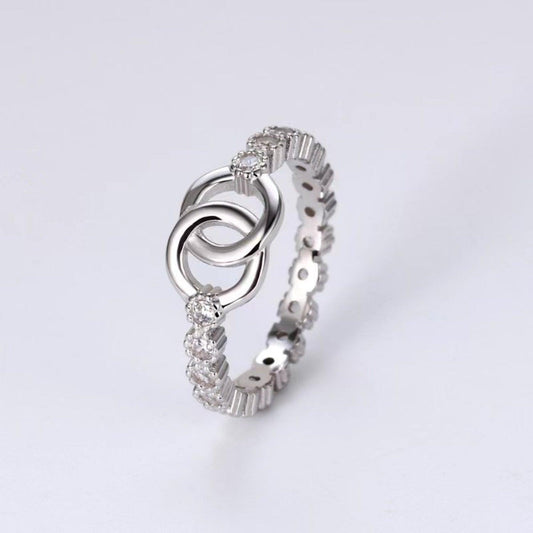925 Sterling Silver Zircon Ring Carauana Store