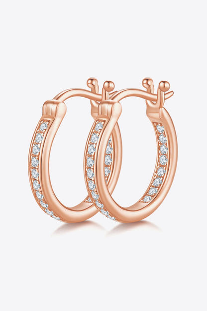 Adored Moissanite 925 Sterling Silver Earrings Carauana Store