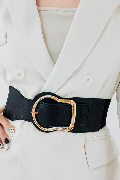 Zinc Alloy PU Leather Belt Carauana Store