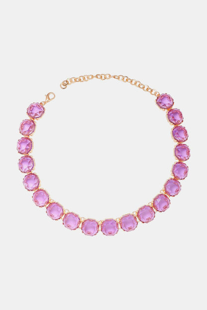 Zinc Alloy Resin Necklace Carauana Store