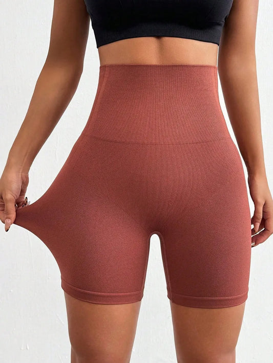 Seamless High Waist Active Shorts Carauana Store