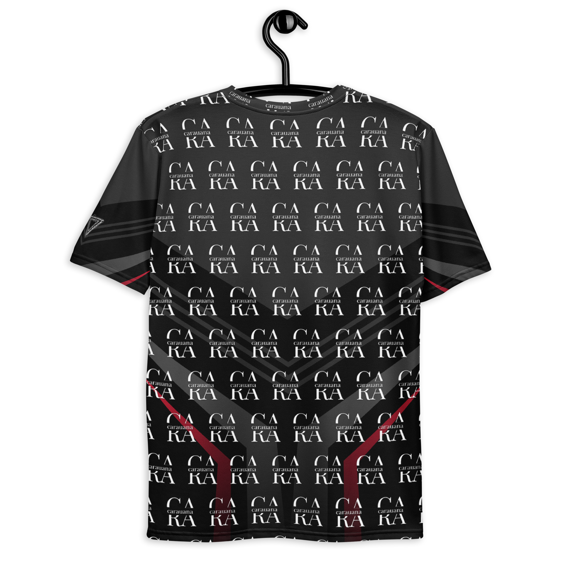 CaRaUaNa Men's t-shirt black Elegant