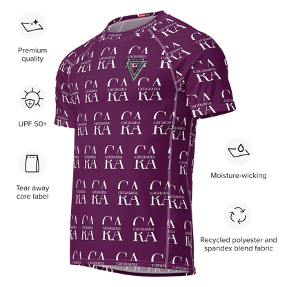 Original CaRaUaNa Rash Guard - Tyrian Purple