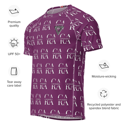 Original CaRaUaNa Rash Guard - Palatinate Purple Carauana Store