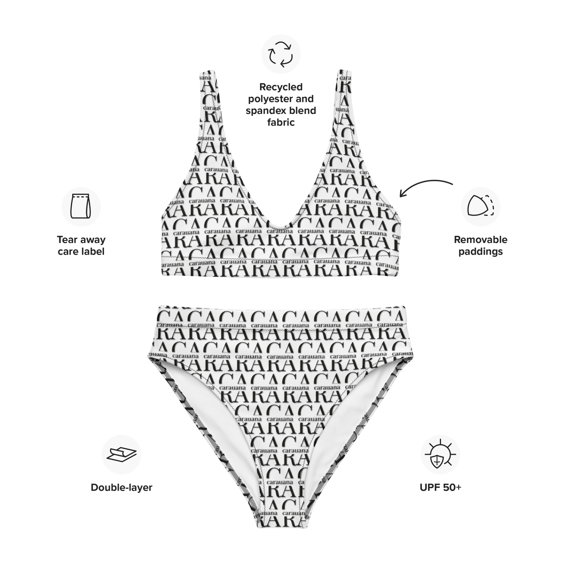 Original CaRaUaNa Costume Sets White Black Carauana Store