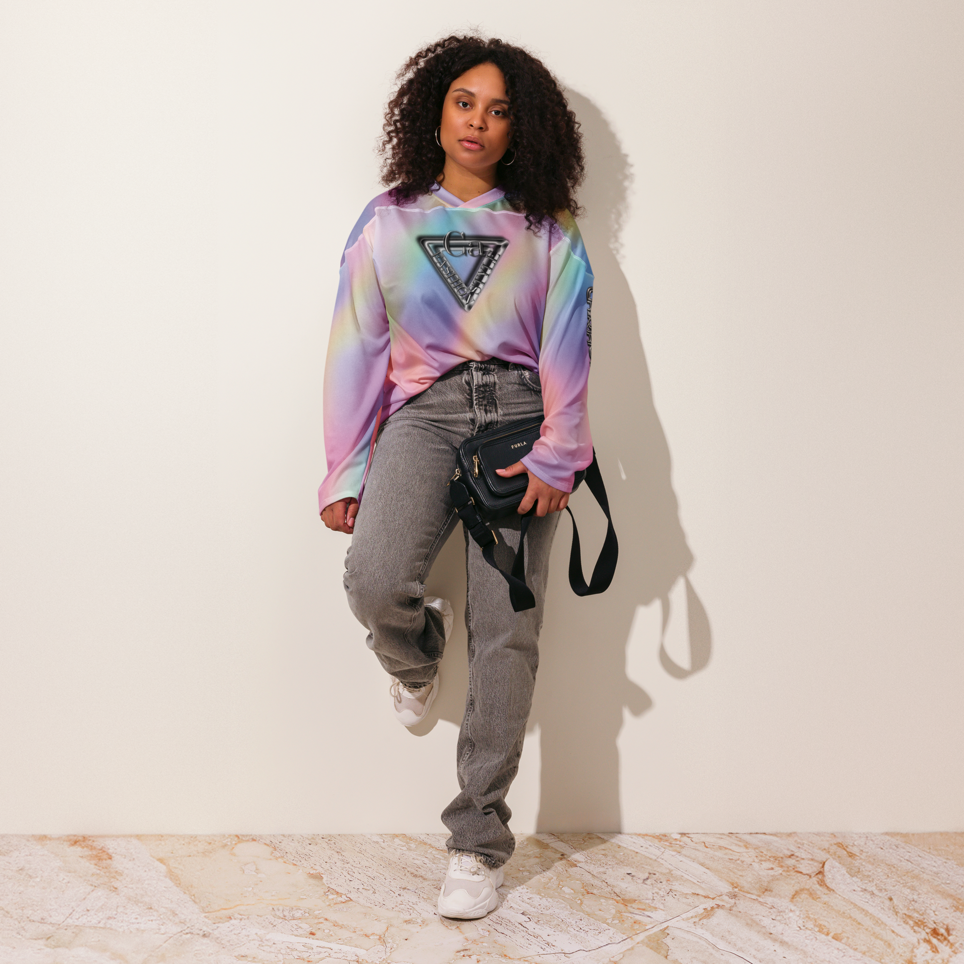 🏈 Premium® Sweatshirt CaRaUaNa – American Football Gradient