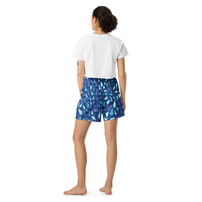 CaRaUaNa Athletic Shorts Unisex blue sky Carauana Store