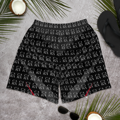 CaRaUaNa Athletic Shorts Unisex black Elegant Carauana Store
