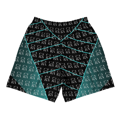 CaRaUaNa Athletic Shorts Unisex Green Famous Carauana Store