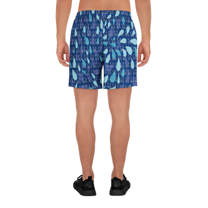 CaRaUaNa Athletic Shorts Unisex blue sky Carauana Store