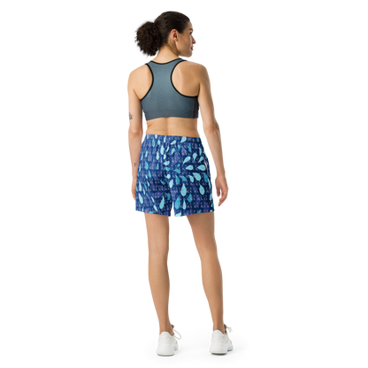 CaRaUaNa Athletic Shorts Unisex blue sky Carauana Store