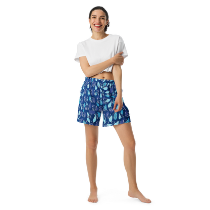 CaRaUaNa Athletic Shorts Unisex blue sky Carauana Store