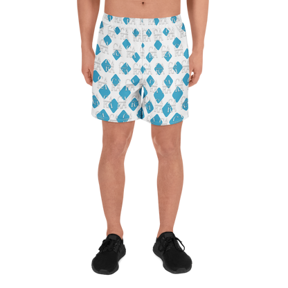 Unisex Athletic Long Shorts CaRaUaNa Cube Style Carauana Store