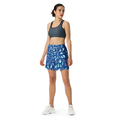 CaRaUaNa Athletic Shorts Unisex blue sky Carauana Store