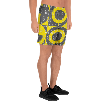 CaRaUaNa Athletic Shorts Unisex Yellow Carauana Store