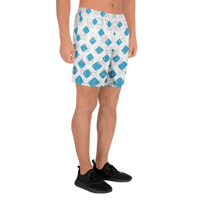Unisex Athletic Long Shorts CaRaUaNa Cube Style Carauana Store