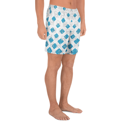 Unisex Athletic Long Shorts CaRaUaNa Cube Style Carauana Store