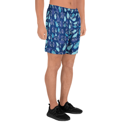 CaRaUaNa Athletic Shorts Unisex blue sky Carauana Store